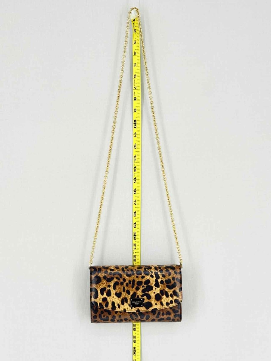 Pre - loved DOLCE & GABBANA Dauphine Brown Shoulder Bag at Reems Closet