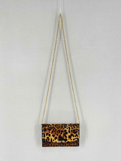 Pre - loved DOLCE & GABBANA Dauphine Brown Shoulder Bag at Reems Closet