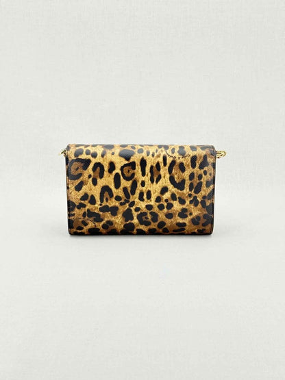 Pre - loved DOLCE & GABBANA Dauphine Brown Shoulder Bag at Reems Closet