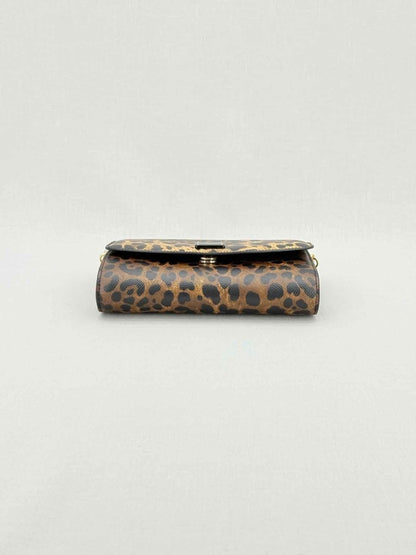 Pre - loved DOLCE & GABBANA Dauphine Brown Shoulder Bag at Reems Closet