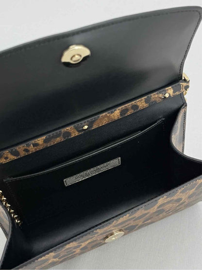 Pre - loved DOLCE & GABBANA Dauphine Brown Shoulder Bag at Reems Closet