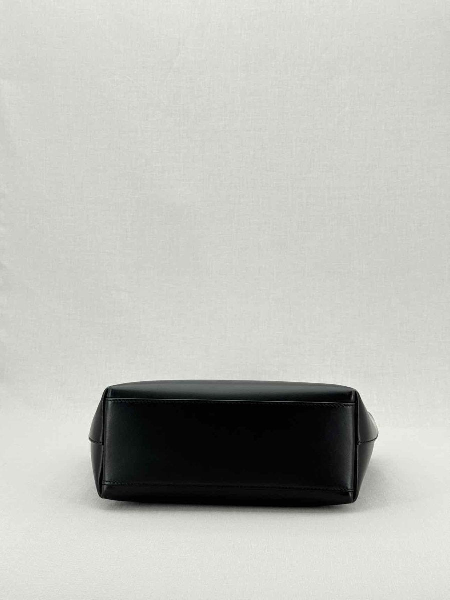 Pre - loved DOLCE & GABBANA DG Logo Black Embossed Tote Bag at Reems Closet