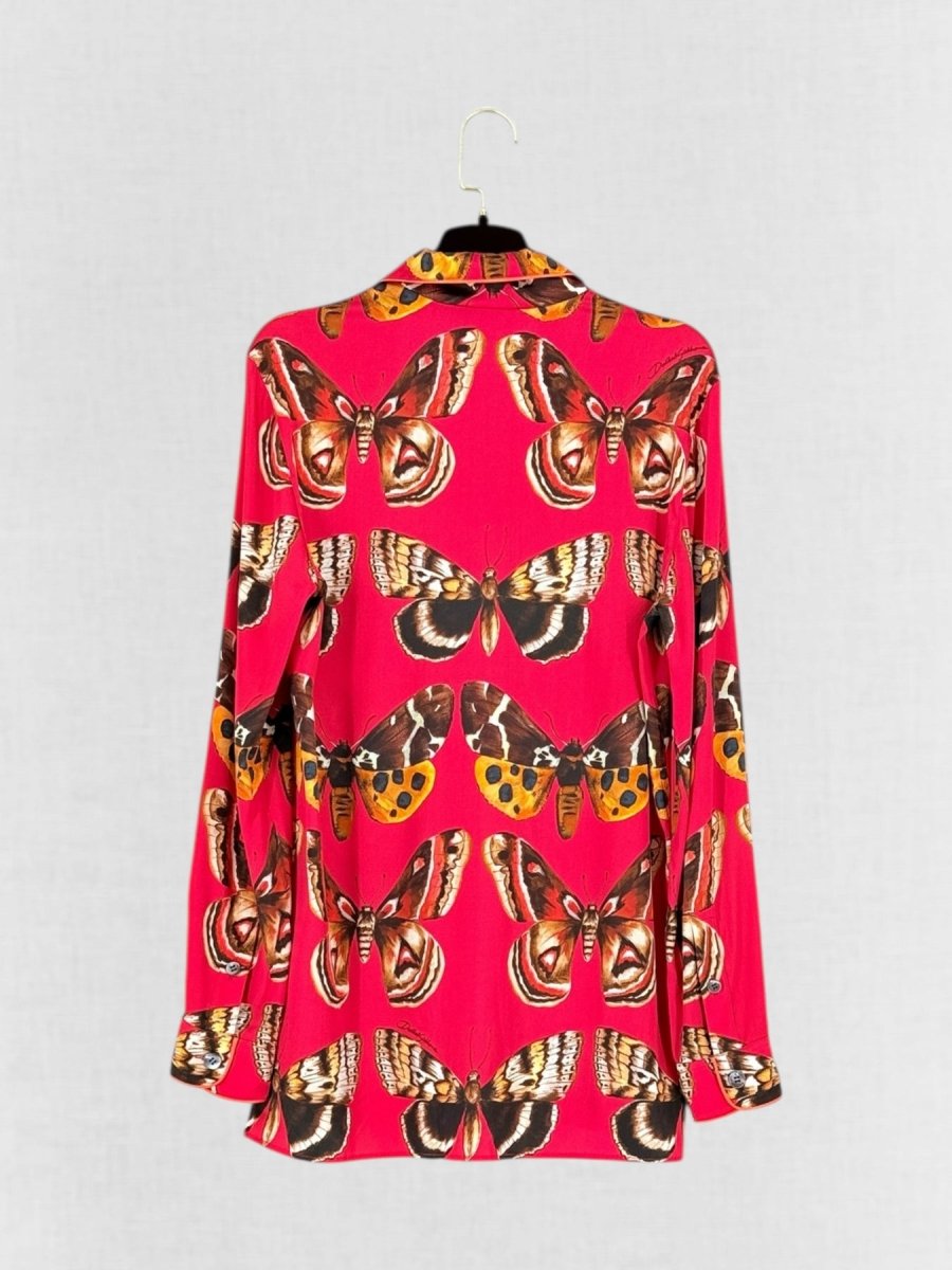 Pre - loved DOLCE & GABBANA Exclusive Red Multicolor Outfit Set US2 at Reems Closet