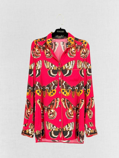 Pre - loved DOLCE & GABBANA Exclusive Red Multicolor Outfit Set US2 at Reems Closet