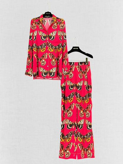 Pre - loved DOLCE & GABBANA Exclusive Red Multicolor Outfit Set US2 at Reems Closet