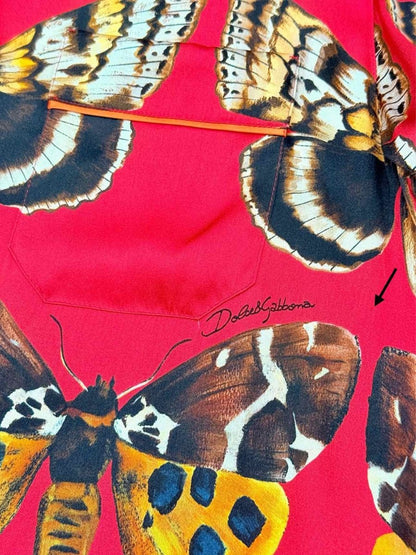 Pre - loved DOLCE & GABBANA Exclusive Red Multicolor Outfit Set US2 at Reems Closet