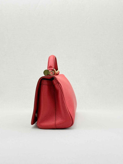 Pre - loved DOLCE & GABBANA Flap Red Top Handle at Reems Closet
