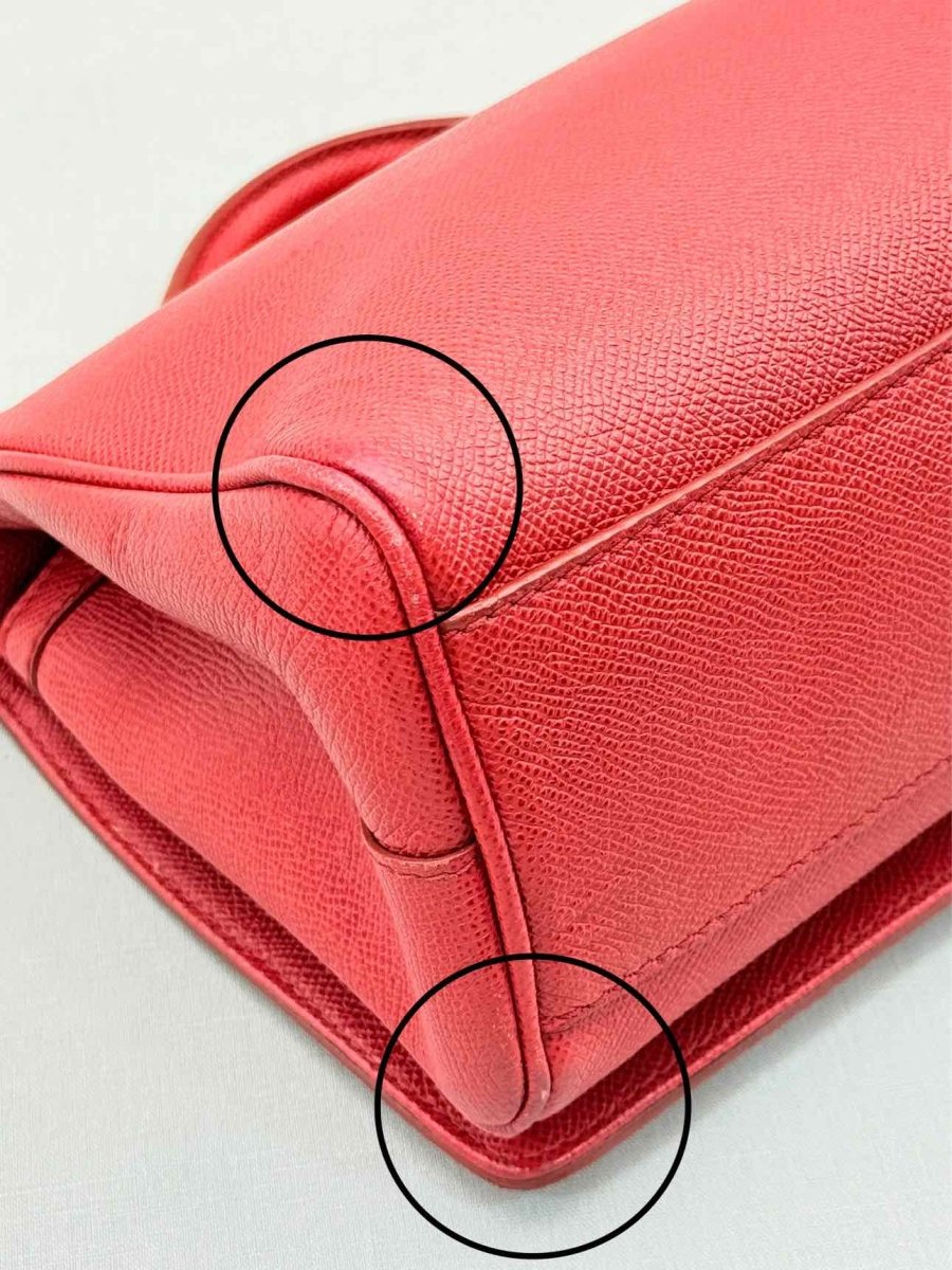 Pre - loved DOLCE & GABBANA Flap Red Top Handle at Reems Closet