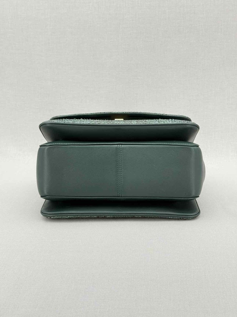 Pre - loved DOLCE & GABBANA Miss Green Shoulder Bag at Reems Closet