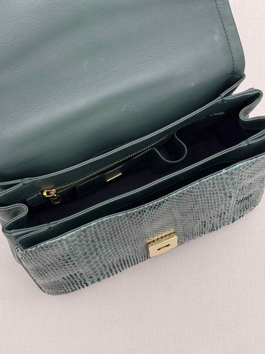 Pre - loved DOLCE & GABBANA Miss Green Shoulder Bag at Reems Closet