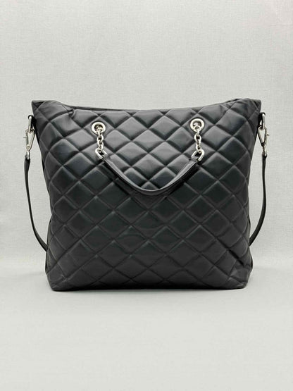 Pre-loved DOLCE & GABBANA Miss Kate Shopping Black Tote Bag at Reems Closet