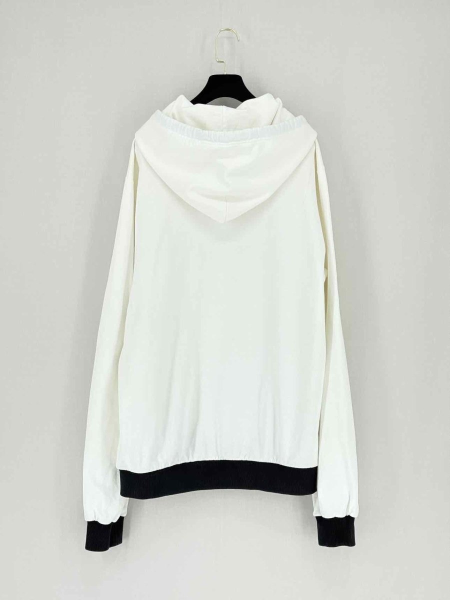 Pre - loved DOLCE & GABBANA Off - white Size XXXLarge Hoodie at Reems Closet