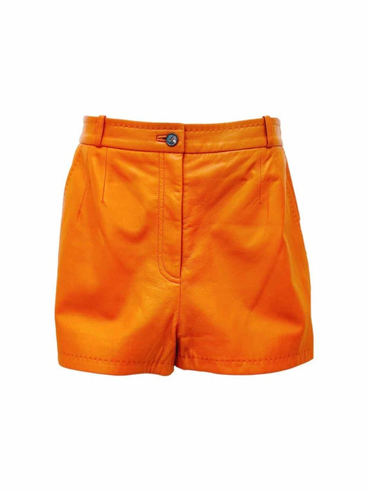 Pre - loved DOLCE & GABBANA Orange Shorts at Reems Closet