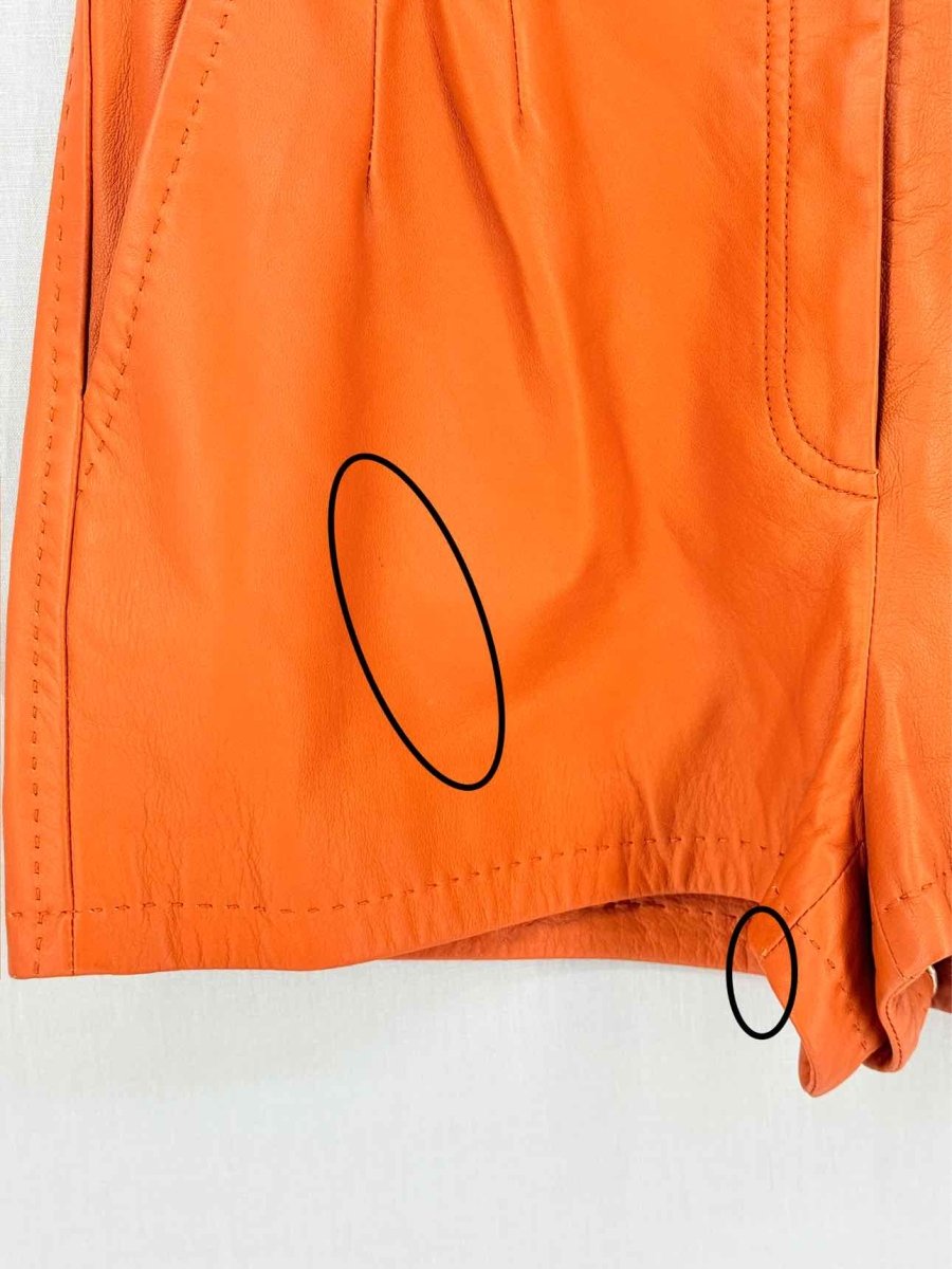 Pre - loved DOLCE & GABBANA Orange Size US 10 Shorts at Reems Closet