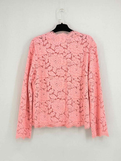 Pre - loved DOLCE & GABBANA Pink Lace Size Medium Outfit Set at Reems Closet