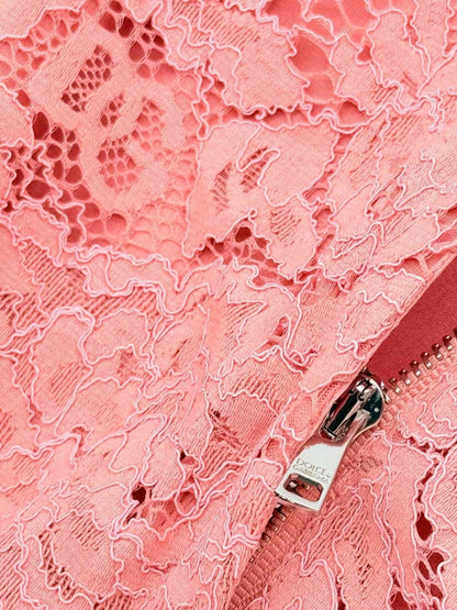 Pre - loved DOLCE & GABBANA Pink Lace Size Medium Outfit Set at Reems Closet