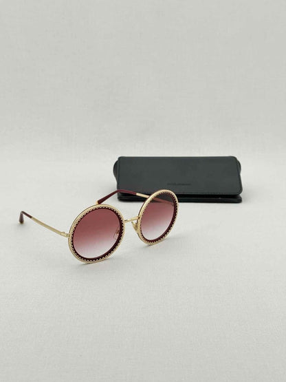 Pre - loved DOLCE & GABBANA Pink Sunglasses at Reems Closet