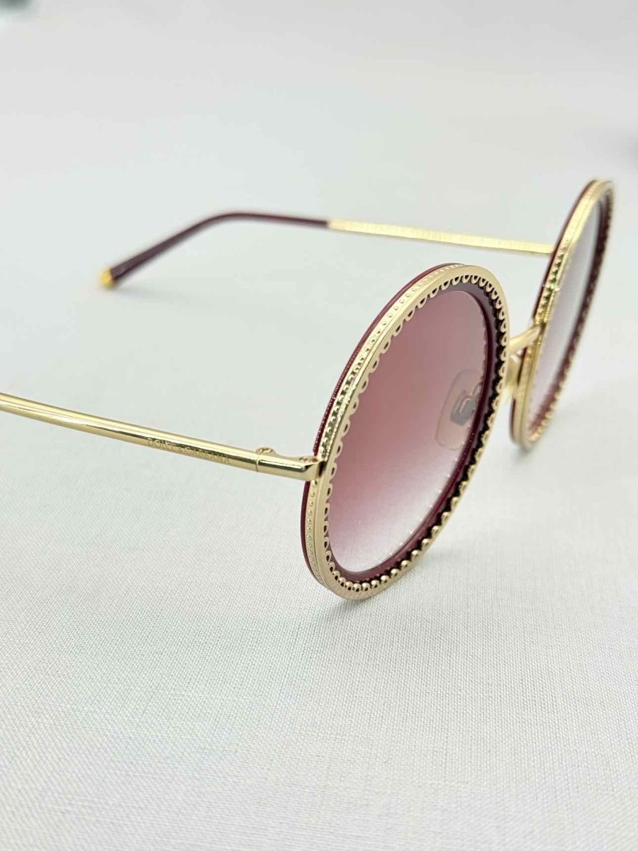 Pre - loved DOLCE & GABBANA Pink Sunglasses at Reems Closet