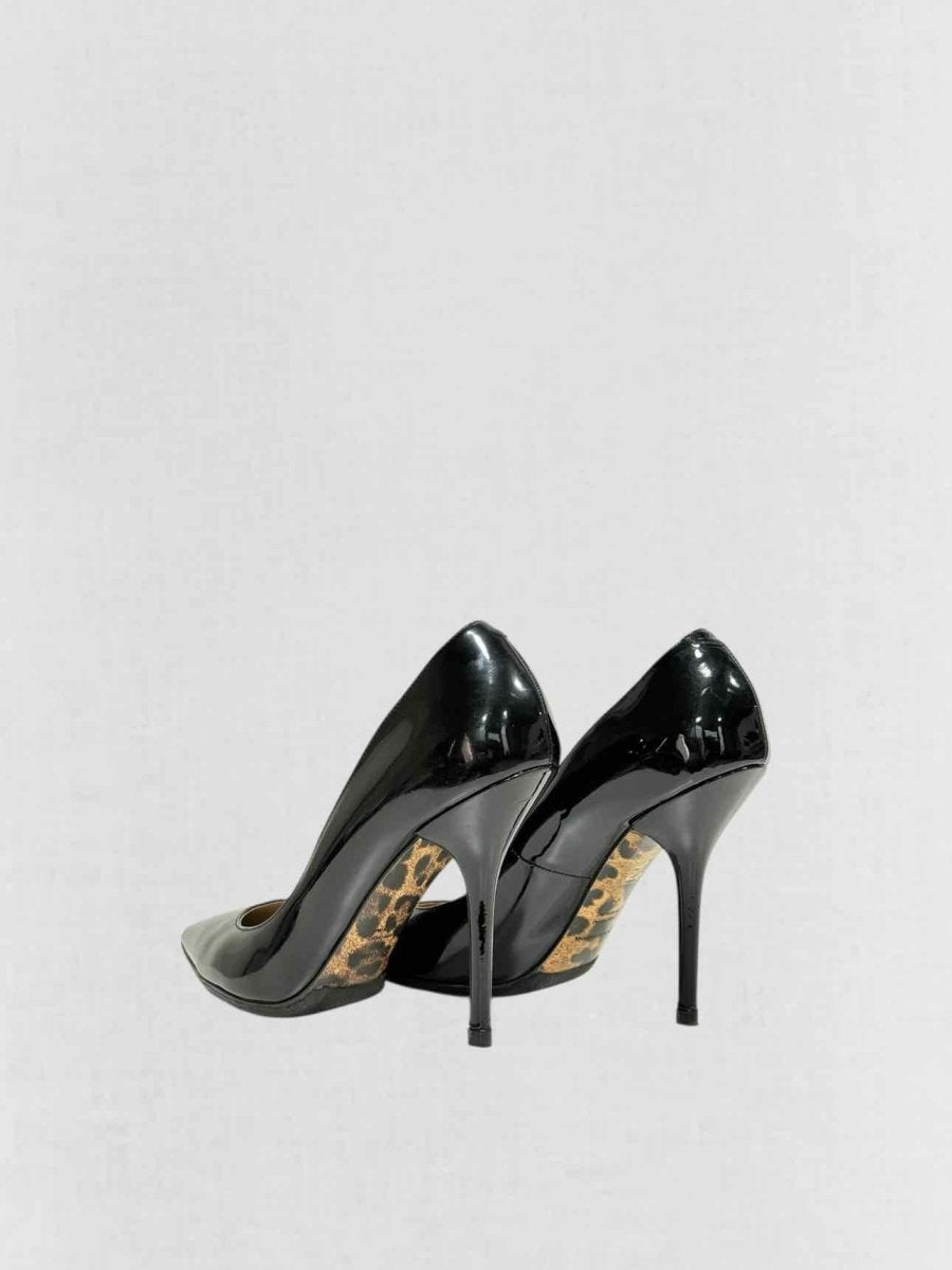 Pre - loved DOLCE & GABBANA Pointed Toe Black Size EU 39 Pumps at Reems Closet