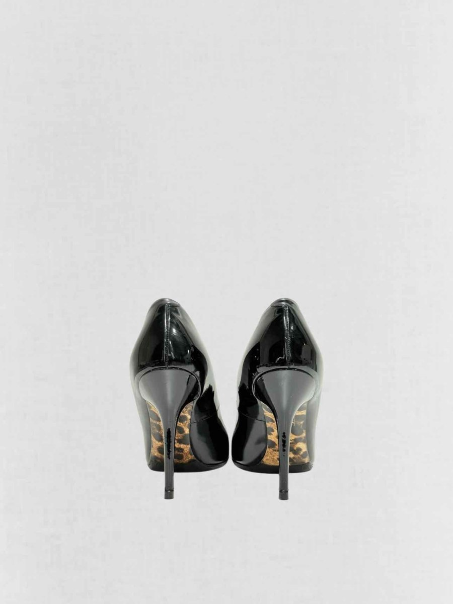 Pre - loved DOLCE & GABBANA Pointed Toe Black Size EU 39 Pumps at Reems Closet