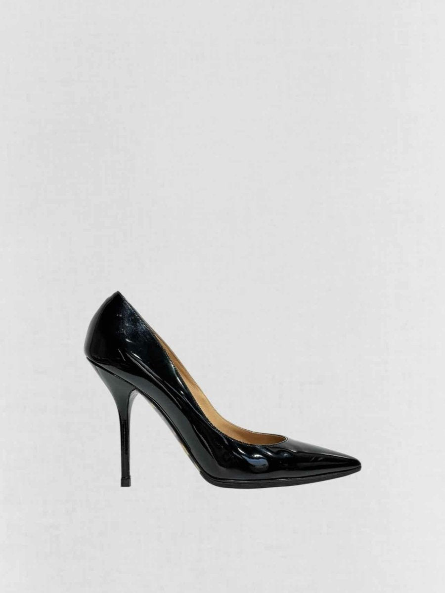 Pre - loved DOLCE & GABBANA Pointed Toe Black Size EU 39 Pumps at Reems Closet