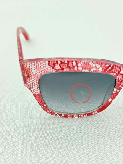 Pre - loved DOLCE & GABBANA Red Sunglasses at Reems Closet