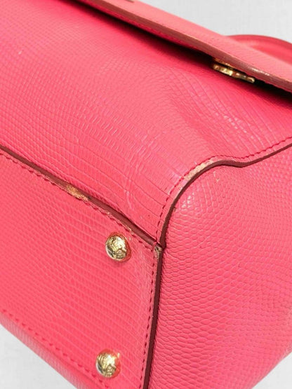 Pre - loved DOLCE & GABBANA Sicily Pink Top Handle at Reems Closet
