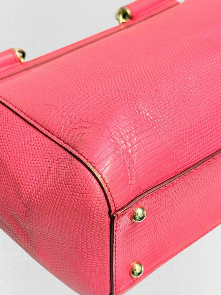 Pre - loved DOLCE & GABBANA Sicily Pink Top Handle at Reems Closet