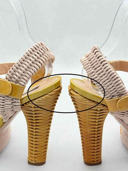 Pre-loved DOLCE & GABBANA Size EU 39 Platform Sandals at Reems Closet