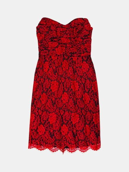 Pre - loved DOLCE & GABBANA Size US 12 Knee Length Dress at Reems Closet