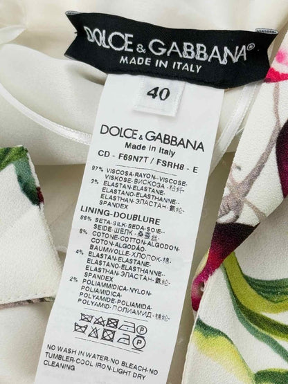 Pre - loved DOLCE & GABBANA Size US 4 Knee Length Dress at Reems Closet