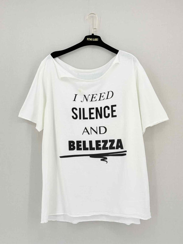 Pre - loved DOLCE & GABBANA White Graphic Print Size Medium Top at Reems Closet
