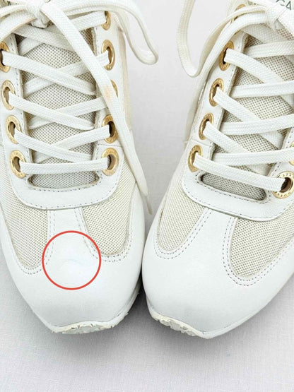 Pre - loved DOLCE & GABBANA White Size EU 40 Sneaker Wedges at Reems Closet