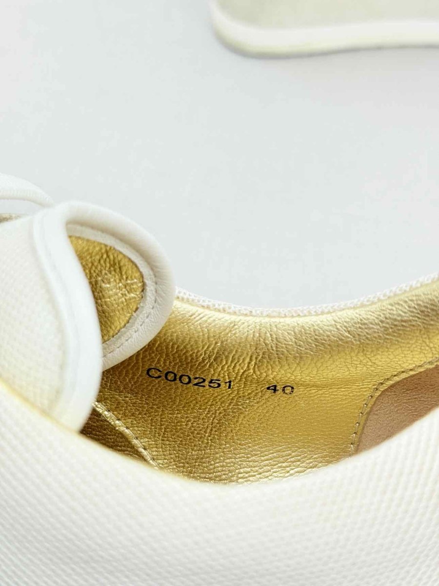 Pre - loved DOLCE & GABBANA White Size EU 40 Sneaker Wedges at Reems Closet