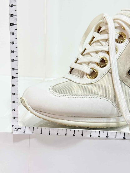 Pre - loved DOLCE & GABBANA White Size EU 40 Sneaker Wedges at Reems Closet