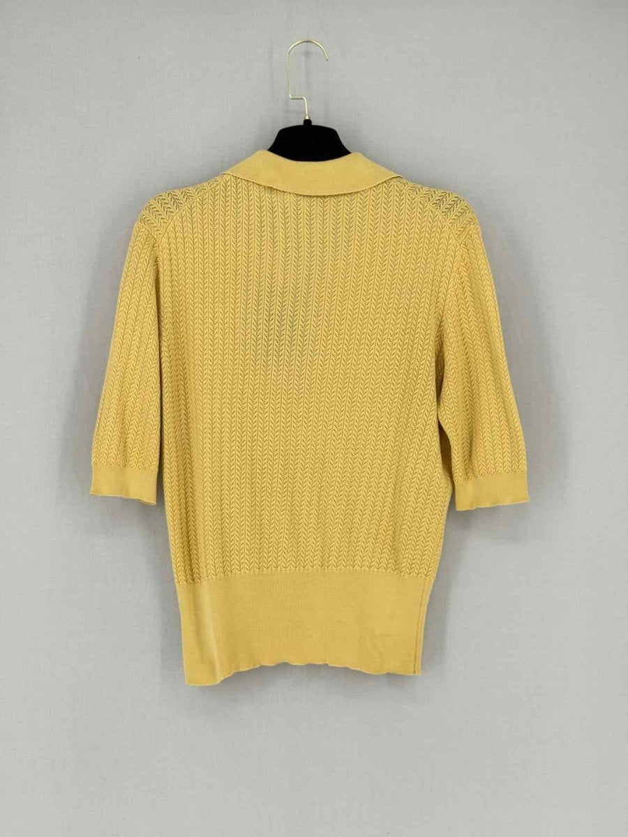 Pre - loved DOLCE & GABBANA Yellow Top at Reems Closet