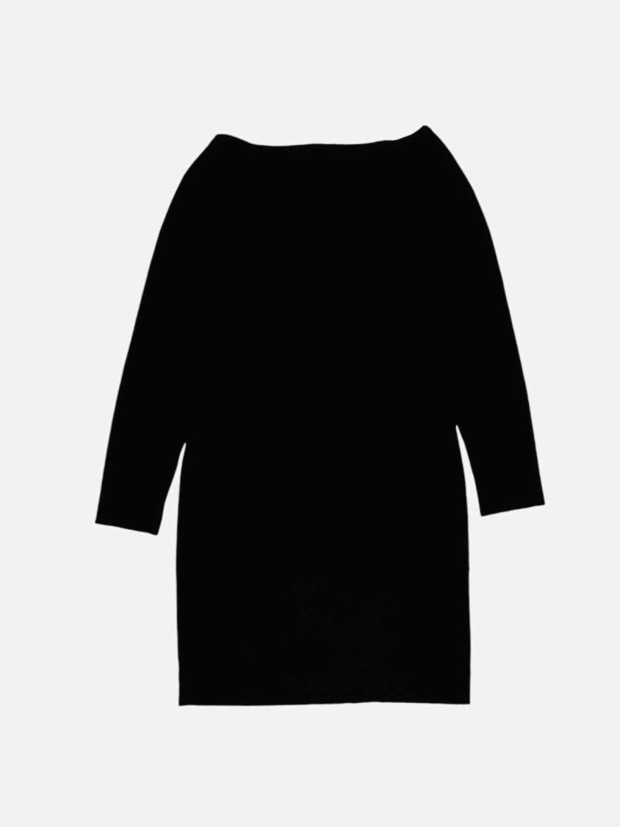 Pre - loved DONNA KARAN Black Jumper Dress at Reems Closet