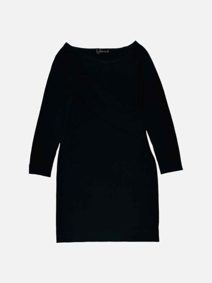 Pre - loved DONNA KARAN Black Jumper Dress at Reems Closet