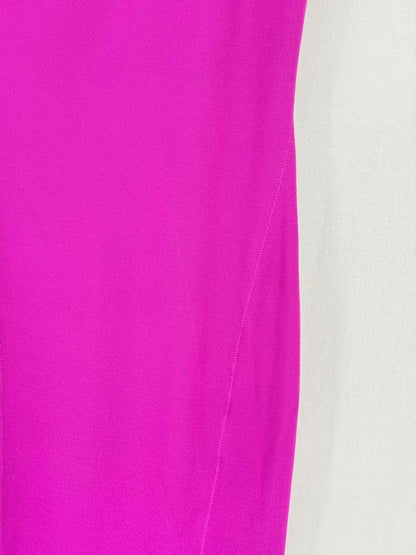 Pre-loved DONNA KARAN Fuchsia Size Small Knee Length Dress at Reems Closet