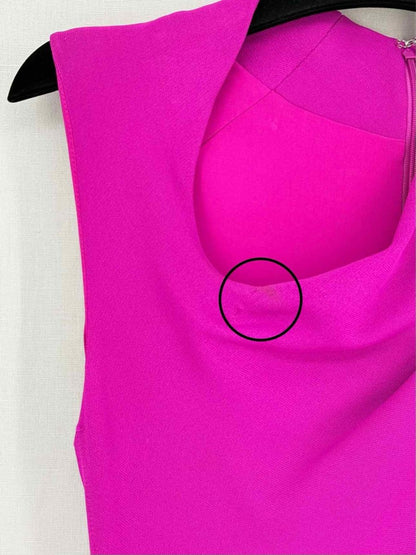 Pre-loved DONNA KARAN Fuchsia Size Small Knee Length Dress at Reems Closet