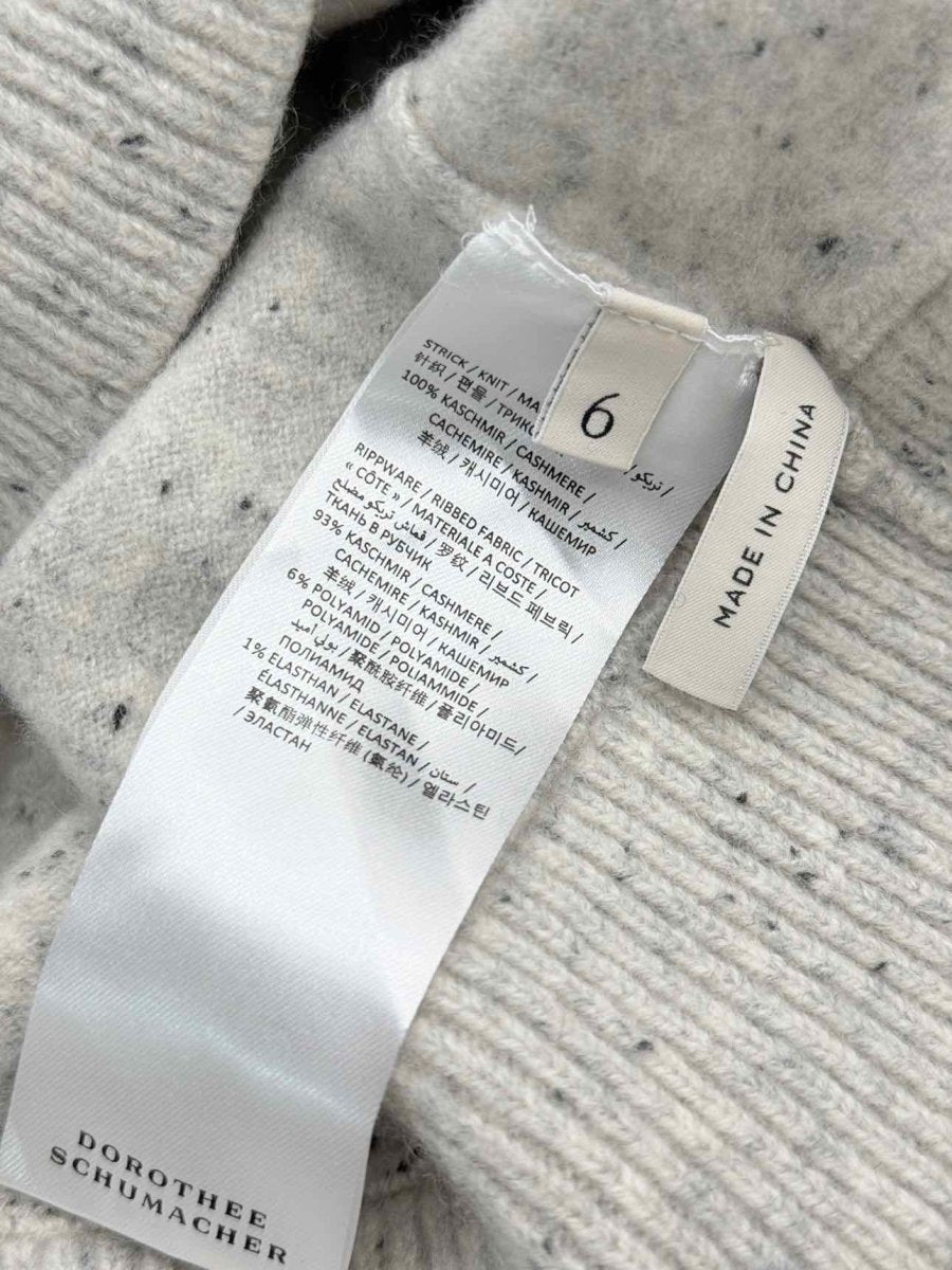 Pre - loved DOROTHEE SCHUMACHER Off - white Size US 6 Jumper at Reems Closet