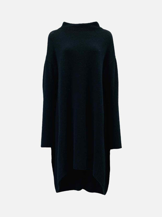 Pre - loved DR. HAIDER PETKOV Knit Black Jumper Dress at Reems Closet