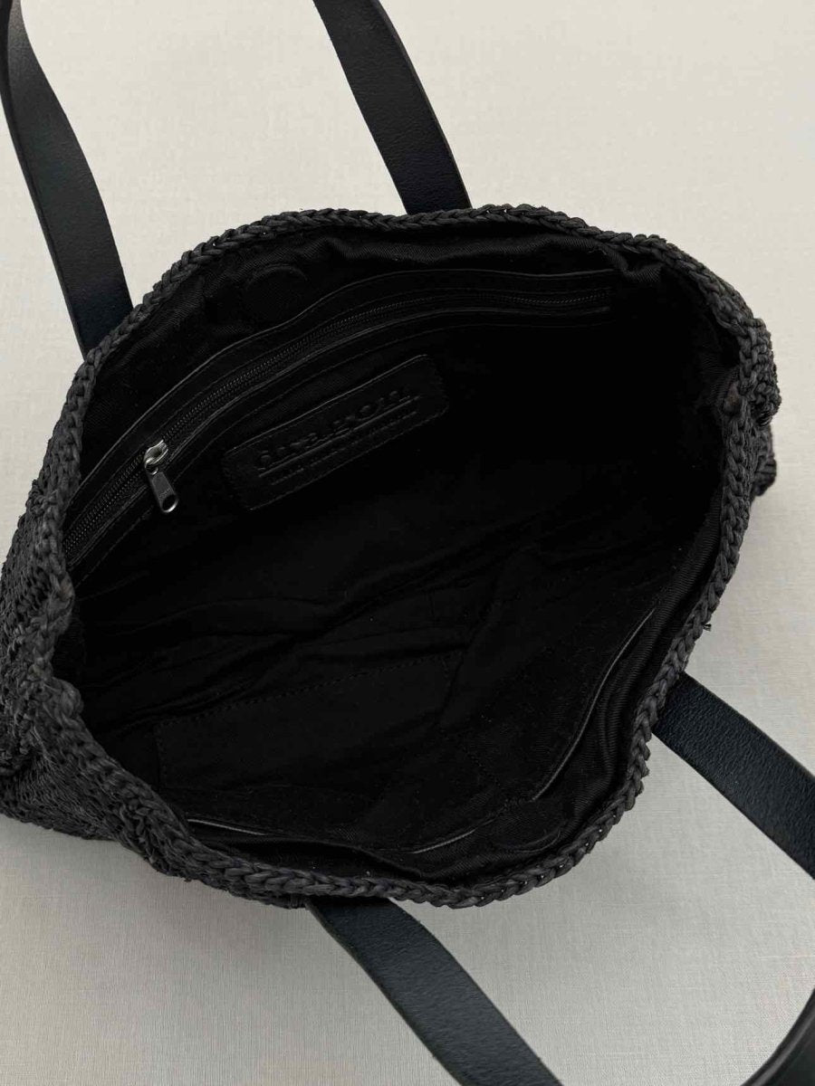 Pre - loved DRAGON Black Top Handle at Reems Closet