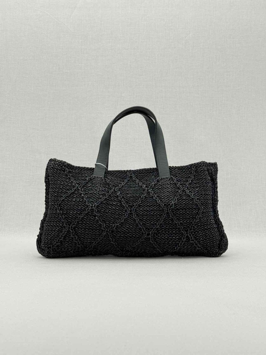 Pre - loved DRAGON Black Top Handle at Reems Closet