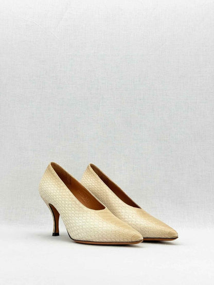Pre - loved DRIES VAN NOTEN Beige Size EU 37.5 Pumps at Reems Closet