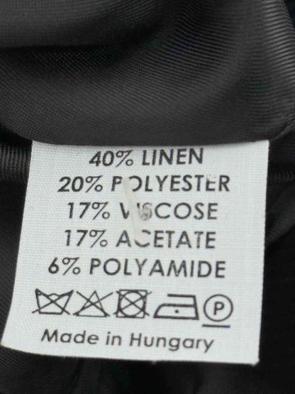 Pre - loved DRIES VAN NOTEN Blue Multicolor Jacquard Jacket at Reems Closet