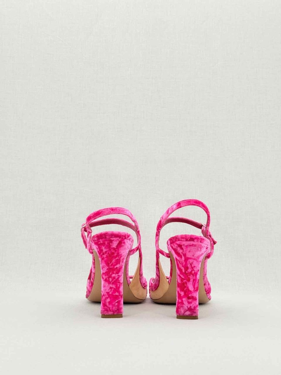Pre - loved DRIES VAN NOTEN Pink Size EU 40 Heeled Sandals at Reems Closet
