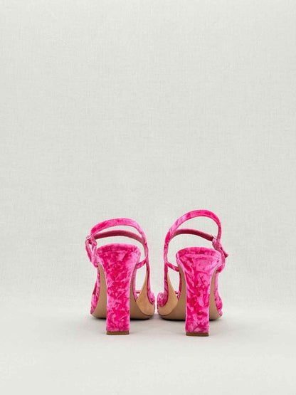 Pre - loved DRIES VAN NOTEN Pink Size EU 40 Heeled Sandals at Reems Closet