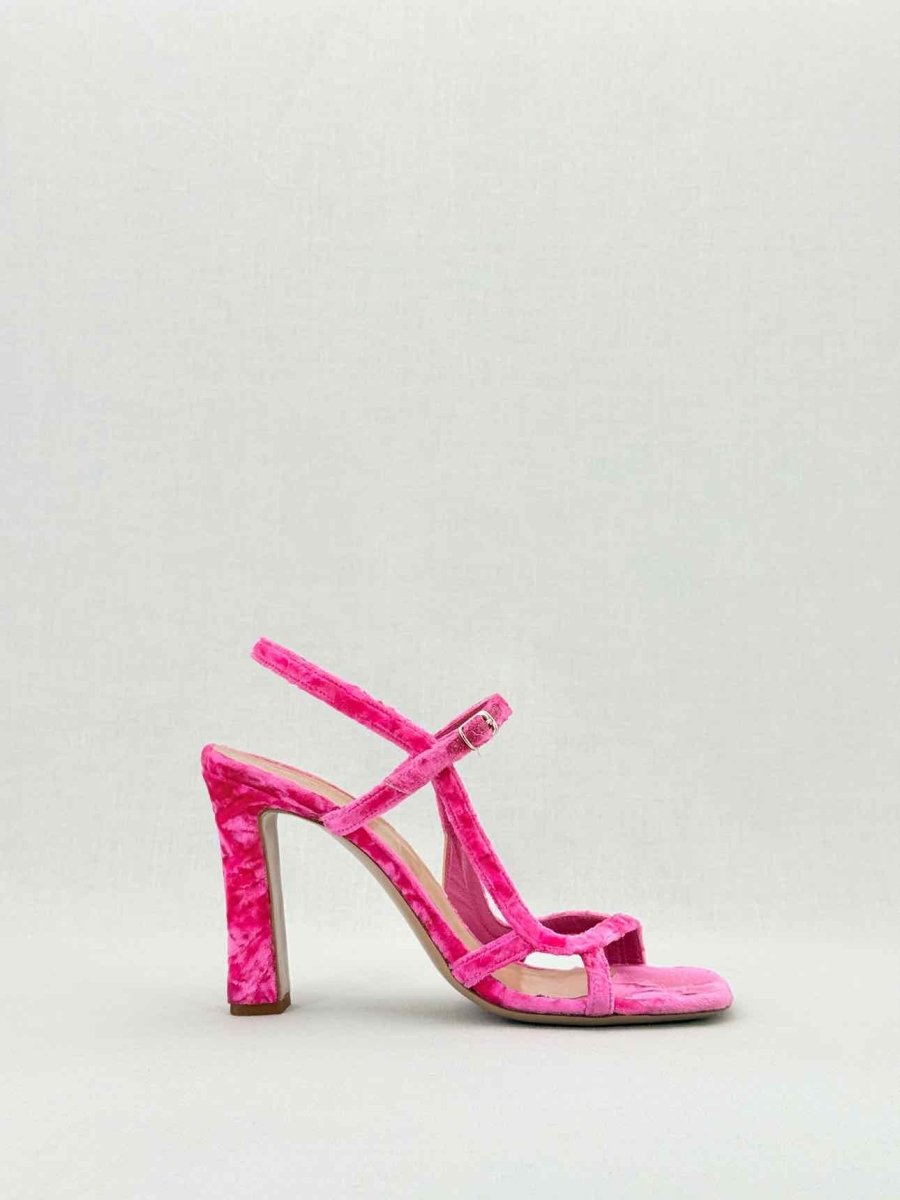 Pre - loved DRIES VAN NOTEN Pink Size EU 40 Heeled Sandals at Reems Closet