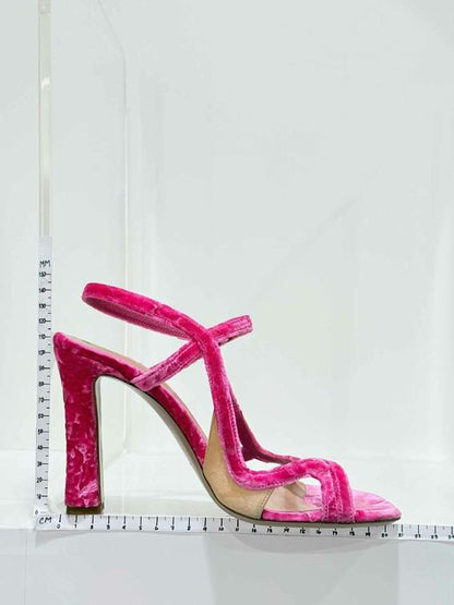 Pre - loved DRIES VAN NOTEN Pink Size EU 40 Heeled Sandals at Reems Closet